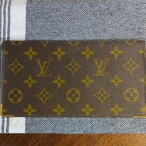 Louis Vuitton Monogram Chequier Double Wallet